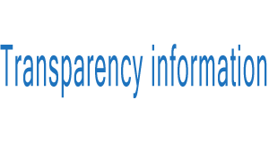 Transparency Info